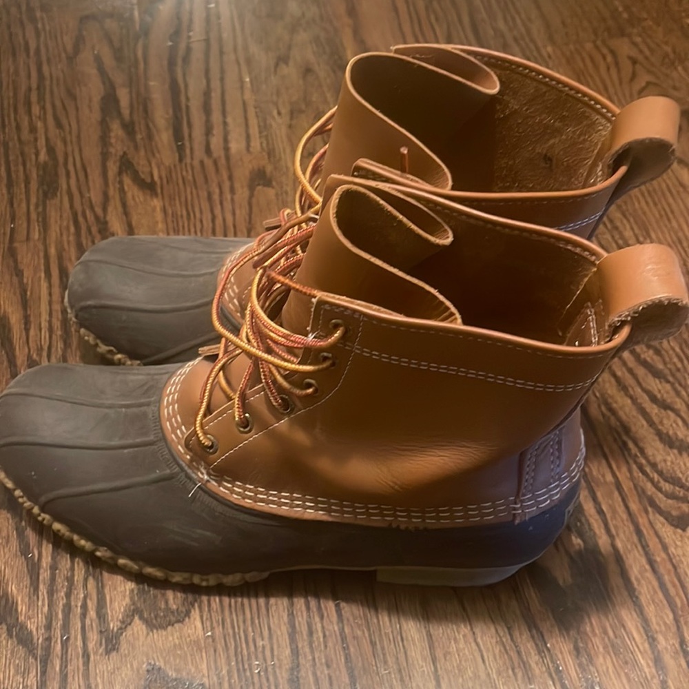 LL Bean Duck Boots 8”